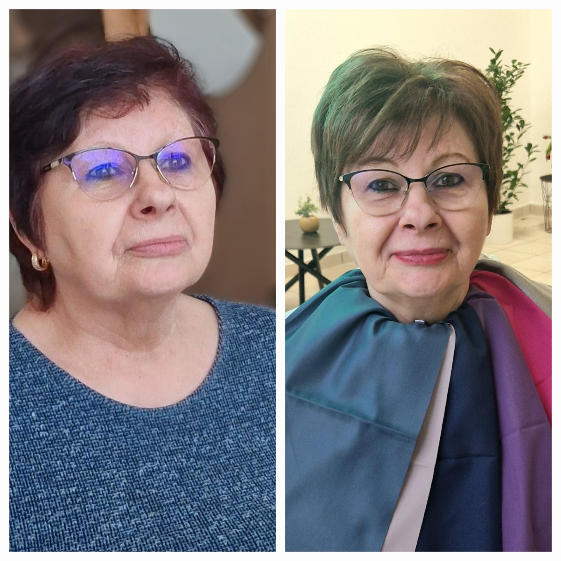 Színtanácsadás előtt és után képek.